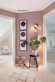 Lantai rumah warna merah muda. Inspirasi Desain Interior Cat Warna Pink Yang Lebih Dewasa Dan Bikin Tambah Happy Homeshabby Com Design Home Plans Home Decorating And Interior Design