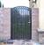 Simple Wrought Iron Gates