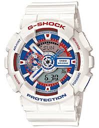 Original Gshock Ga110tr7a For Men With Red White Blue Analog Digital New Be Sure To Check Out This Awesome Casio G Shock White G Shock Watches Casio G Shock