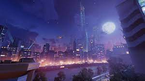 Overwatch Lijiang Tower Thiago Klafke On Artstation At Https Www Artstation Com Artwork N8ygp Futuristic City Overwatch City Backdrop