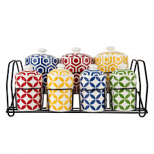 Stokta 10 adet7 iş günüsatıcı: Karaca Colour Line 7li Baharat Takimi Standli Karaca