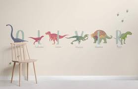 Personalised Name Wallpaper Muralswallpaper Create a prehistoric play scene in your boy's find the best selection of realistic dinosaur wall stickers, murals, appliques, dinosaur decals with prehistoric tyrannosaurus rex wall sticker. personalised name wallpaper muralswallpaper