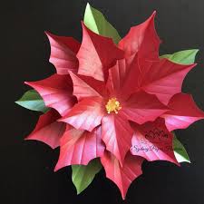 La flor de pascua es uno de los símbolos de la navidad, el color rojo característico de sus flores alegra durante estas fechas los hogares más festivos. Decoracion De Navidad Flor De Pascua Por Sydneypaperflowers En Etsy Flor De Noche Buena Arboles De Navidad De Papel Flor De Nochebuena