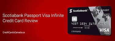 Your bank in your wallet. Scotiabank Passport Visa Infinite Credit Card Review Creditcardscanada Ca