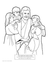I have faith in the lord jesus christ. Coloring Page Friend Jan 2007 Friend Jesus Coloring Pages Lds Coloring Pages Bible Coloring Pages