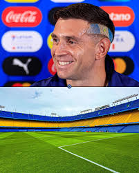 🚨🇦🇷 #BocaJuniors le hará un HOMENAJE a Emiliano #Martínez, en la previa  del cruce ante Perú en #LaBombonera. vía @JulioPavoni