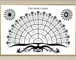 Stammbaum Diagramm Vorlage Mit Leerzeichen Digitale Datei Etsy Blank Family Tree Template Family Tree Chart Blank Family Tree