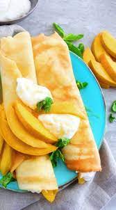Mango Lassi Crepes Kitchen Hoskins Lassi Recipes Mango Recipes Breakfast Recipes Indian