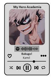 My Hero Academia Anime Song Spotify Code Musica Anime Mejores Peliculas De Anime Artesanias De Anime