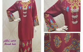 Kain poly crepe yg lembut. Baju Kurung Moden Songket Terbaru Adora Rose Cavelli Syaisya Com