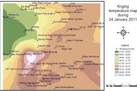 Auditorium tingkat 13 jalan raja laut kuala lumpur. Kriging Temperature Map During Observation 24 Th January 2011 Download Scientific Diagram