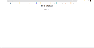 403 error after transferring hosting to Cloudflare and adding name servers  - Getting Started - Cloudflare Community