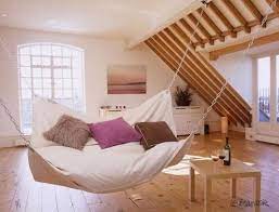 My sister used to have a chair similar to this in her bedroom at my parents' house, and it was the comfiest place to sit and read. 27 Ways To Rethink Your Bed Awesome Bedrooms Home Bed Design