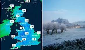 Forecast conditions partly to mostly cloudy skies with scattered thunderstorms in the morning. Uk Weather Forecast Uk Weather Forecast Winter Freeze Grips Nation With Widespread Frost And Freezing Fog