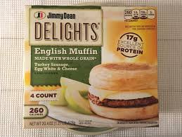 Microwave on high for 65 seconds or until hot. Jimmy Dean Turkey Sausage Egg White Cheese English Muffin Breakfast Sandwiches Review Freezer Meal Frenzy