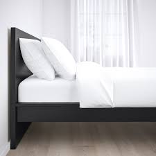 It can take up a lot of space, and we spend a good amount of time in it. Malm Bed Frame High Black Brown Luroy Queen Ikea