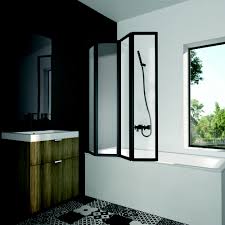 Pare Baignoire 4 Volets Pivotant Pliant H 140 X L 110 Cm Tribeca Leroy Merlin