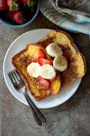 Cook bread slices on lightly greased nonstick griddle or skillet on medium heat until browned on both sides. Eggless French Toast With Custard Powder Cook S Hideout