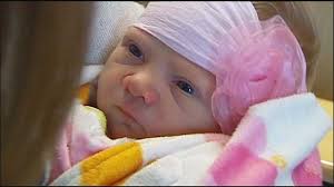 New mom, baby take cover as tornado nears hospital