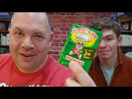 Pack break for TOPPS Garbage Pail Kids Series 3 Wax Pack pack