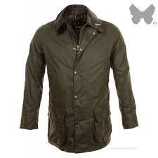 Barbour Men S Bristol Wax Jacket Olive Mwx0086ol71