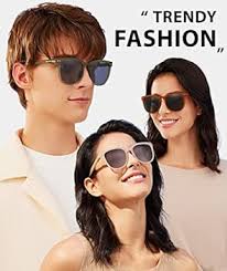 BENEUNDER Polarized Sunglasses Women Trendy Vintage Folding Acetate Frame  Shades, Sandy, FREE : Buy Online at Best Price in KSA