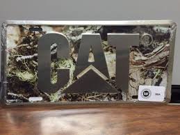 Order custom license plates online. Cat License Plate Vehicle Auto Tag Tractor Caterpillar All Blk Novelty Accessories License Plate Art Mimbarschool Com Ng
