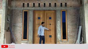Model pintu kupu tarung minimalis 2021, model pintu minimalis elegan, pintu rumah minimalis putih, model pintu rumah minimalis 2 pintu terbaru, . Best Pintu Rumah Mewah Model Kupu Tarung Kayu Jati Youtube