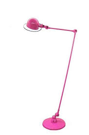 knal roze lamp design vloerlamp van jielde roze lamp lampen leeslamp