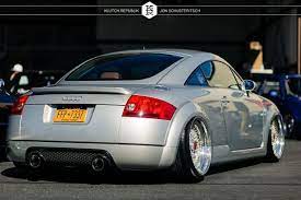 Stanced Audi Tt Rs Silver Audi Mk1 Tt Bss Rs Baged At Canibeats First Class Fitment 2012 Auditt Audi Tt Mate Audi Tt Rs Audi Tt Audi
