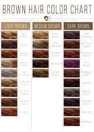 24 Shades Of Brown Hair Color Chart To Suit Any Complexion