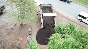 One yard of dirt (9 to 14 wheelbarrows) covers 55 square feet at 6 deep. 20 Yards Of Dirt Delivered Youtube