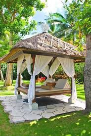 Bali Indonesian Hotel Luxury Bali Hotel Indonesian Luxury In 2020 Garden Huts Bali Garden Backyard Gazebo