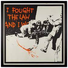 I Fought The Law, 2004 - Banksy Explained