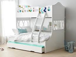 Maybe you would like to learn more about one of these? Snow Bunk Bed W Trundle Ivory White Bedroom Furniture Forty Winks