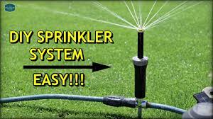 Determine the flow rate of water in your home. Diy Above Ground Sprinkler System 2020 Update Youtube