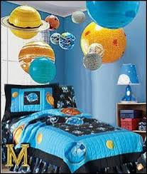 Outer space bedroom for a special family | young house love. Kids Room Rocket Outer Space Bedroom Space Themed Bedroom Bedroom Themes