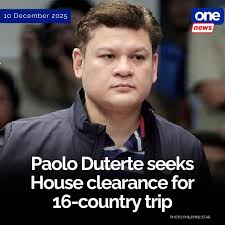 Davao City second district Rep. Omar Vincent, his younger brother, acting  Vice Mayor Rodrigo II, and sister Isabelle —the children of first district  Rep. Paolo Duterte —visited The Hague, Netherlands, to see