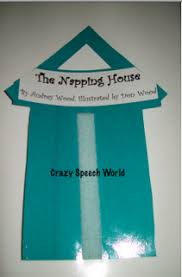 Give clues and have the students guess who is in the house. The Napping House Book Activities
