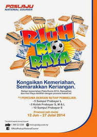 Siapa kata hero kena ada kuasa luar biasa? Poslaju Pengumuman Tarikh Akhir Pengeposan Barangan