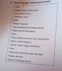 Check spelling or type a new query. Puisi Tentang Buku Jendela Dunia Kami
