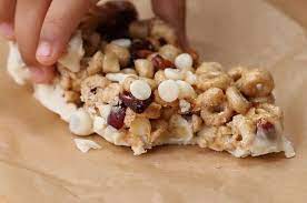 No Bake Cereal Bars Recipes Snacks Lunch Snacks