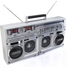 Legend Boombox Sharp Gf 3d Model In 2020 Boombox Audio Tape 3d Model