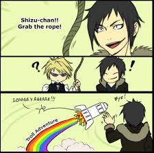 I Never Got This Meme But Somehow It Is Still Hilarious Durarara Anime Anime Funny