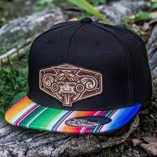 Hat Sarape Aztec Torch Mexican Serape Blanket Style Snapback Hat Trendy Hat Snapback Cap Fashion Hats For Men