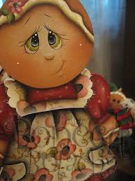 Atelier Boneca Bolacha Sejam Vem Vindas Ao Novo Site Country Paintings Painting Crafts Christmas Crafts