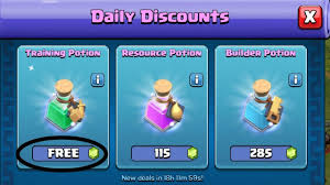 This Pause-Feature Would Be Nice To Have… (Trainings Potion Only) :  R/Clashofclans