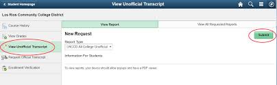 How Do Former Students View Unofficial Transcripts Los Rios Information Technology Help Desk