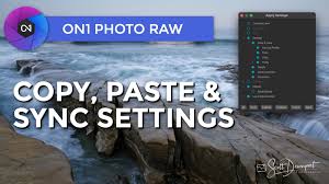 Sync your contacts, photos, and more! Copy Paste And Sync Settings In On1 Photo Raw Scott Davenport Photography