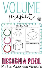 Merging of technology and design. Volume Project Distance Learning Project Based Learning Math Distance Learning Geometry Worksheets